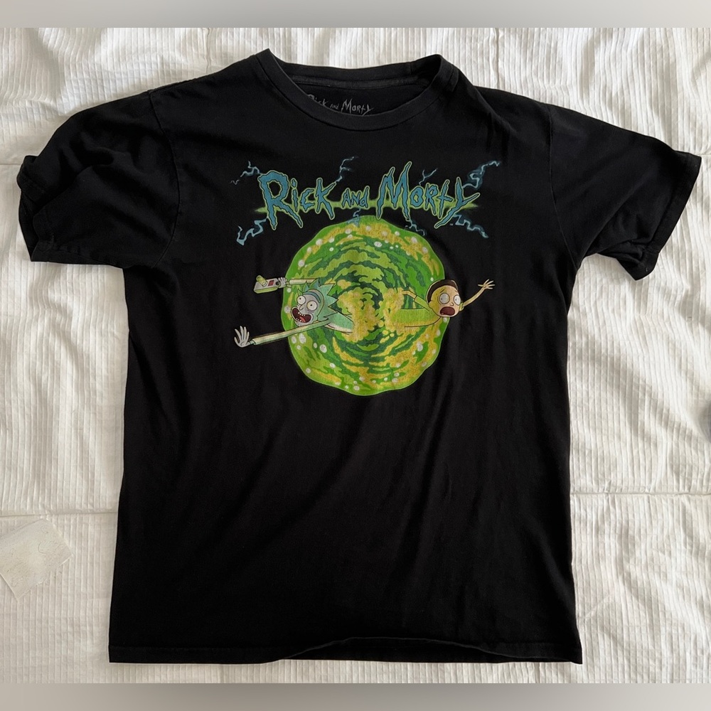 Rick and Morty Black Tee